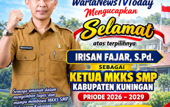 Irsan Fajar S.Pd Ketua MKKS SMP Kabupaten Kuningan periode 2026-2029