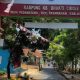 Suasana asri Kampung KB Bhakti Cikole di Desa Padamatang, Kecamatan Pasawahan, Kabupaten Kuningan yang dikelilingi lingkungan hijau.