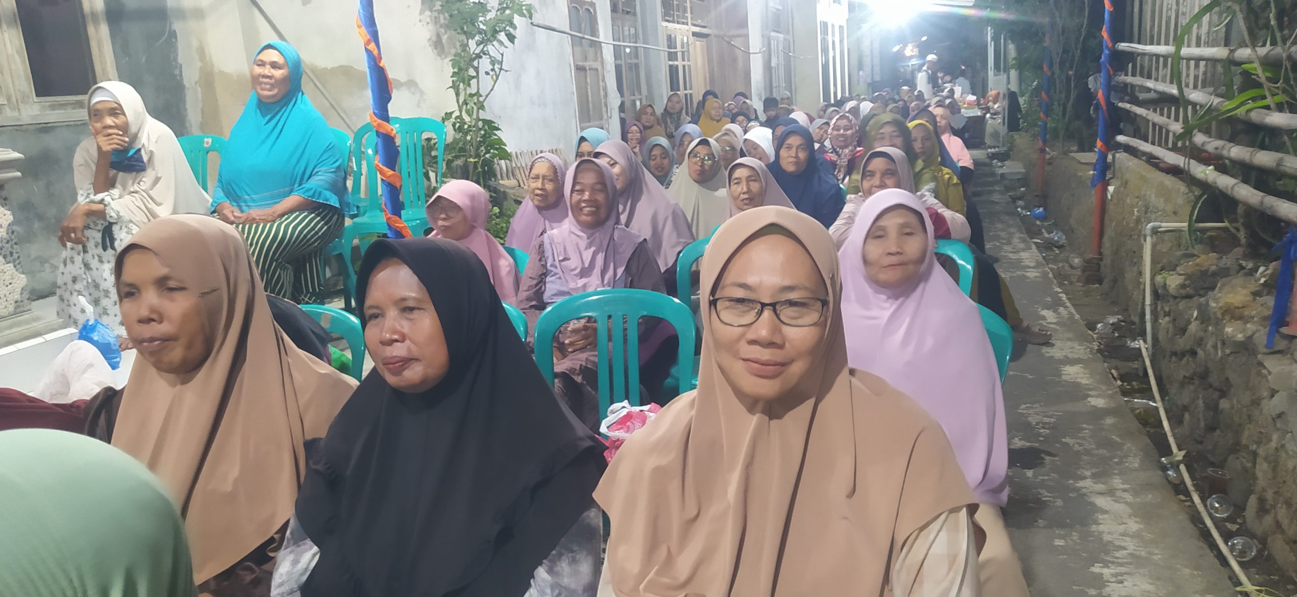 Kasi PPM Kecamatan Cibeureum menghadiri peringatan Maulid Nabi di Desa Cibeureum Kuningan