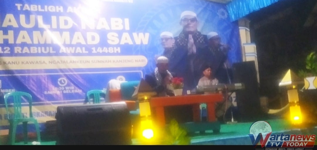 Tabligh Akbar dan Maulid Nabi Muhammad SAW 1448 H di Desa Maniskidul Kuningan