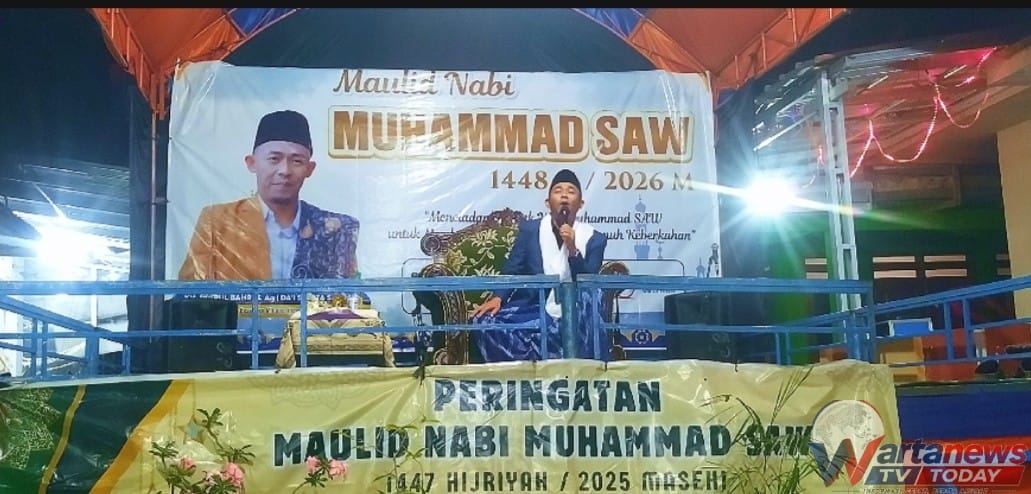KH Saeful Bahri Dai Sejuta Suara hadir dalam kegiatan keagamaan di Musholah Miftahul Jannah Cibeureum Kuningan