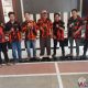 Marjuki bersama pengurus Ranting Pemuda Pancasila Desa Kalimati Japara