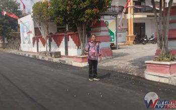 Masyarakat dan Pemdes Mandirancan  Sampaikan Terima Kasih kepada Bupati dan Wakil Bupati Kuningan  juga PUTR  atas Realisasi Hotmix Jalan