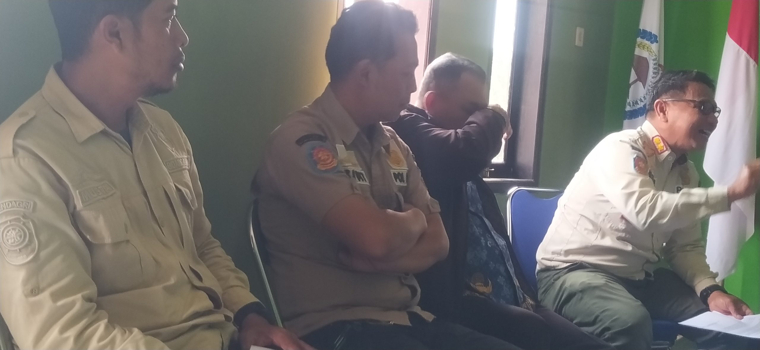 Satpol PP Kuningan melakukan Operasi Pekat dan pemeriksaan sejumlah rumah kos