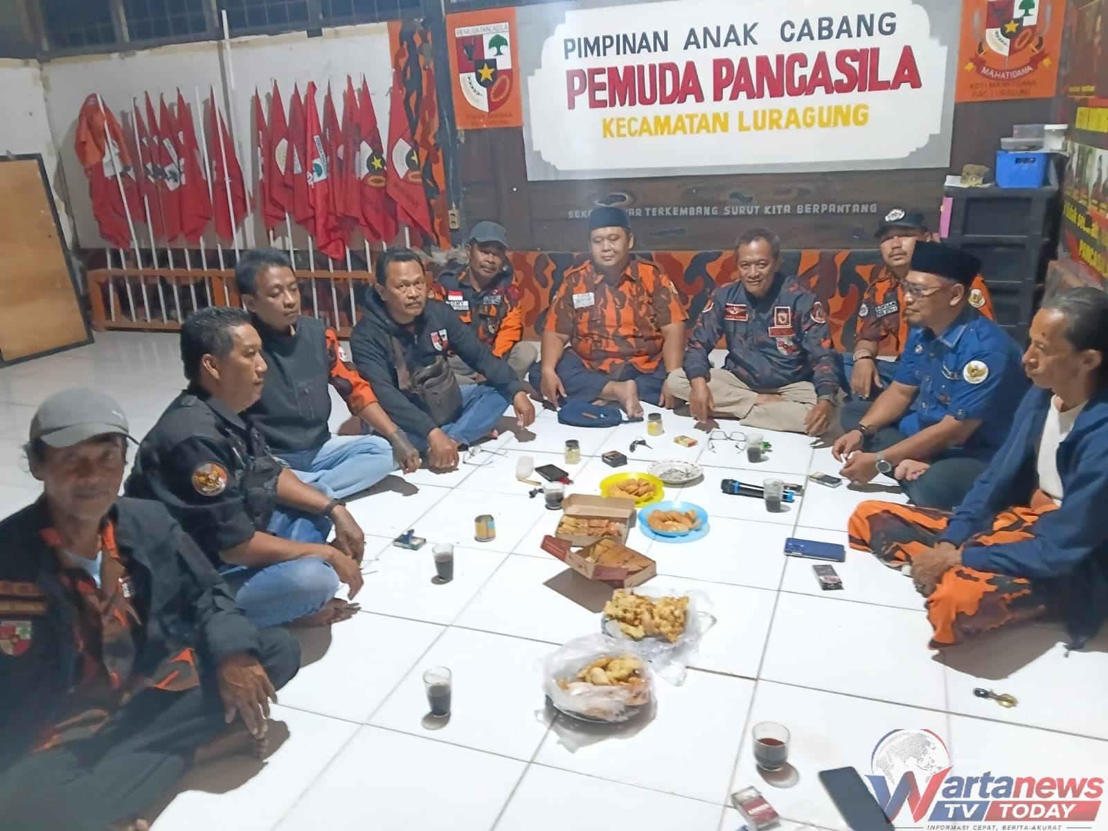 Konsolidasi Pemuda Pancasila Kecamatan Luragung jelang RPP ranting bersama Bung Narong.
