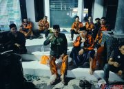 Pemuda Pancasila PAC Cipicung dan Banser Ngepang membantu pengamanan jamaah Haul Syekh Abdul Qadir Jaelani di Ponpes Asy-Syifa Kuningan.
