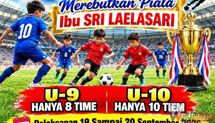 Piala Ibu Sri Laelasari Anggota DPRD Kuningan ,U-9 & U-10 Berebut Prestasi di Anniversary ke-30 SSB Turangga Sakti