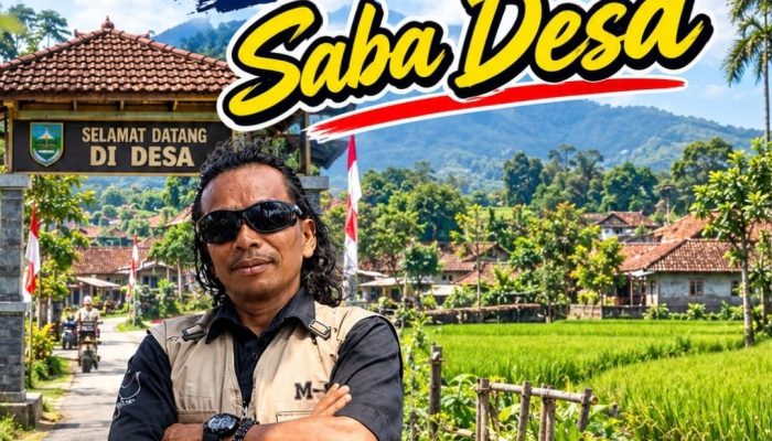 Pimred Agus Gusbur SABA DESA, Mengabarkan Kemajuan dan Potensi Desa melalui Pemberitaan