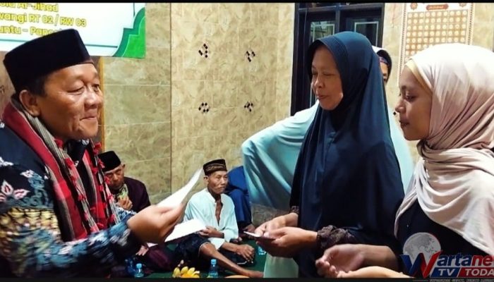 PJ Kades Tajurbuntu Pancalang Kuningan Hadiri Maulid Nabi sekaligus Santunan di Dusun Banjarwangi .