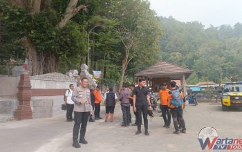 Polres Kuningan Monitoring Kebakaran Hutan di Pasawahan-Singkup, Luas Area Terbakar Diperkirakan 40 Hektare