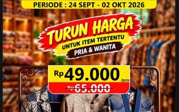 Fajar Toserba Jalaksana Hadirkan Promo Spesial Hari Batik Nasional