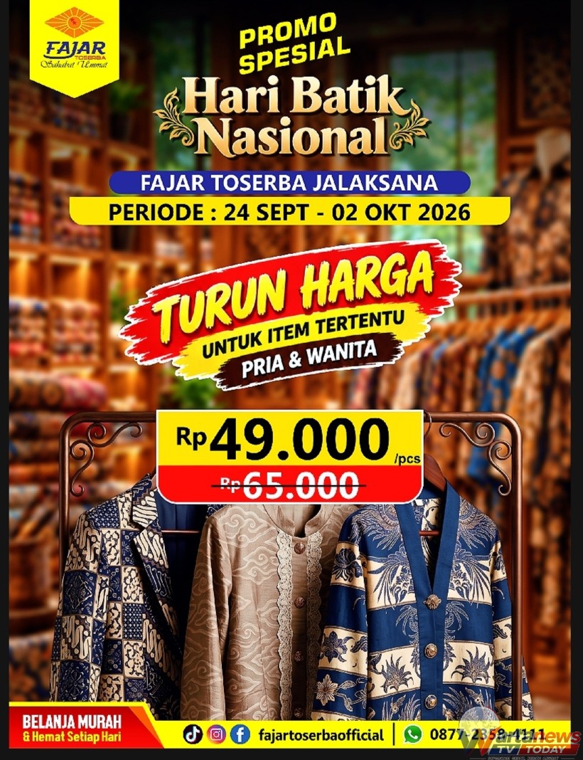 Promo Hari Batik Nasional Fajar Toserba Jalaksana Kuningan 2026