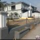 Tugu Batas Kuningan–Cikijing setelah dibersihkan dan ditata