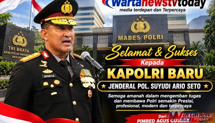 Presiden Prabowo Lantik Suyudi Ario Seto sebagai Kapolri, Gantikan Listyo Sigit