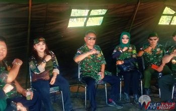 Hipakad Kabupaten Kuningan Hadiri Upacara Peringatan HUT ke-81 TNI di Yonif TP 839/SA