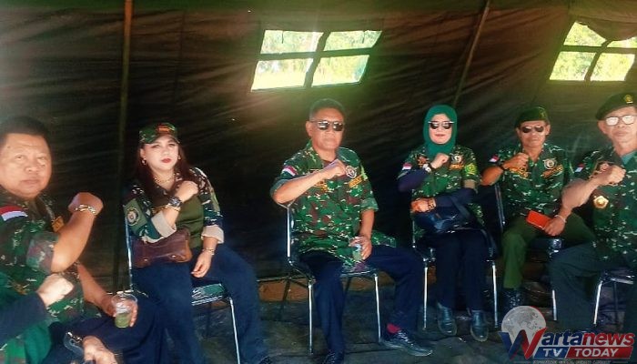 Hipakad Kabupaten Kuningan Hadiri Upacara Peringatan HUT ke-81 TNI di Yonif TP 839/SA