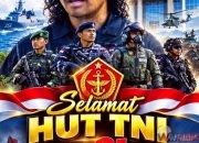 Hut TNI ke 81 tahun 2026 “TNI Prima, TNI Rakyat, Indonesia Maju”