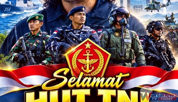 Hut TNI ke 81 tahun 2026 “TNI Prima, TNI Rakyat, Indonesia Maju”